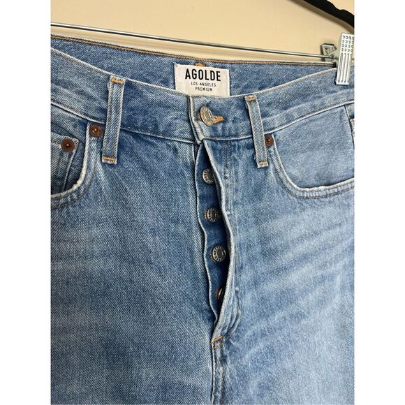 AGOLDE Jamie High Rise Classic Jeans In Brooklyn - Picture 3 of 5